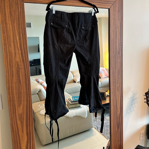 Marithé Francois Girbaud black pants US size 26 size XS - Picture 2 of 7